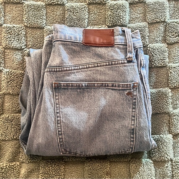 Madewell Light Wash Blue Denim Balloon Classic Tall Women’s Size 28 Tall - Picture 8 of 8